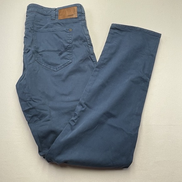 Mavi Jeans Men's 38x36 Zach Straight Leg Stretch Performance Trouser‎ Pants Blue - Picture 1 of 8